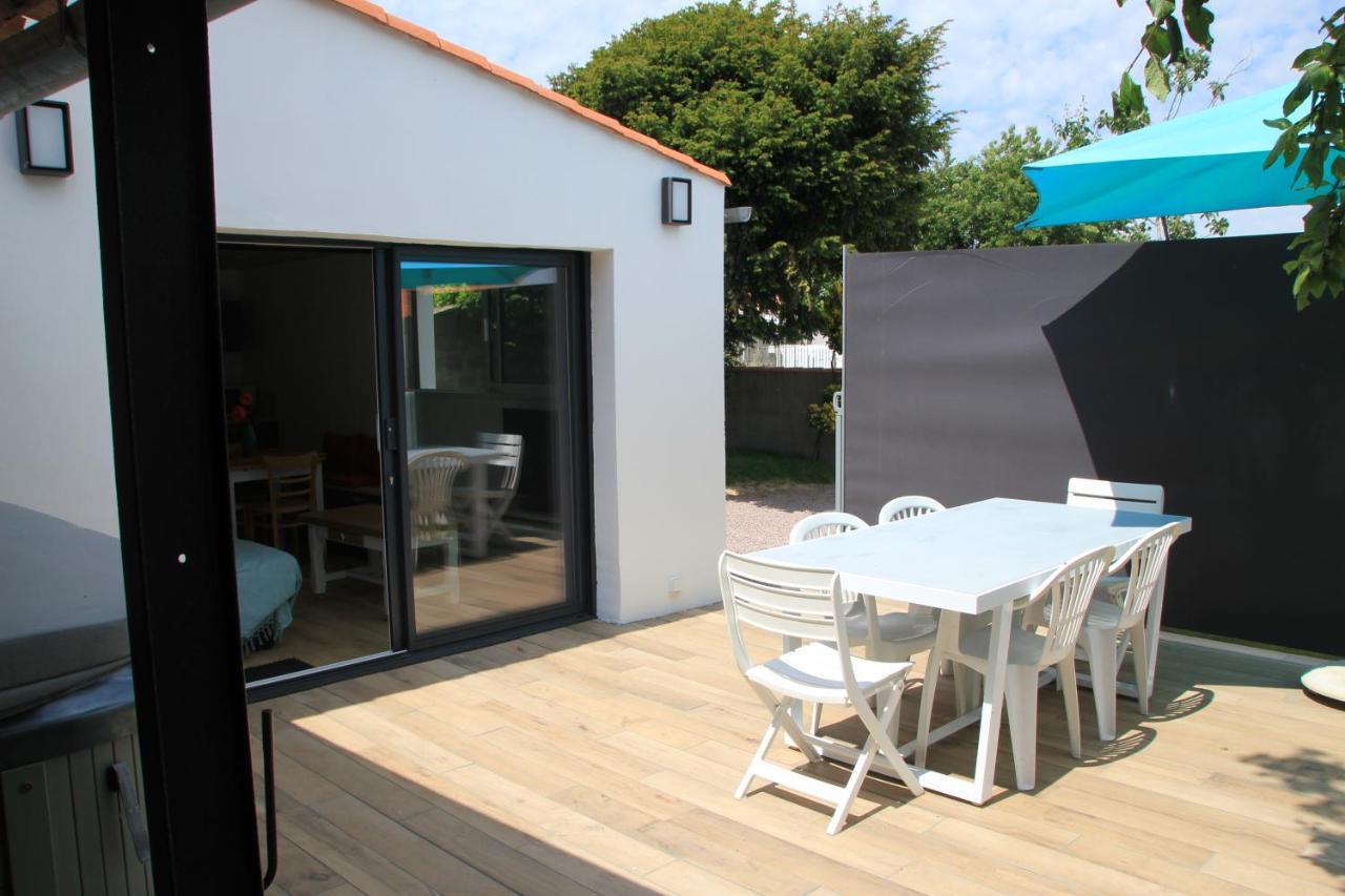 Maison Ti Havre Avec Jardin Prive Dans Village De Pecheurs A Brem Sur Mer ! Exterior photo